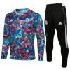 Real Madrid Ensemble Sweat d'Entraînement 21-22 Bleue Pour Homme